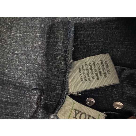 Nique Brand Juniors Capri Jeans Size 5 High Rise Button Straight Leg - Picture 3 of 5